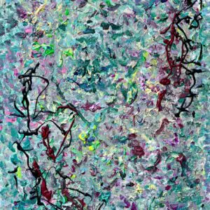 FEMME by Gayle Printz: flowing, expressive and feminine in form — an original Modern Abstractionist, acrylic on canvas