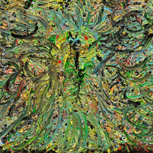 BLUE DOG - Artist Gayle Printz